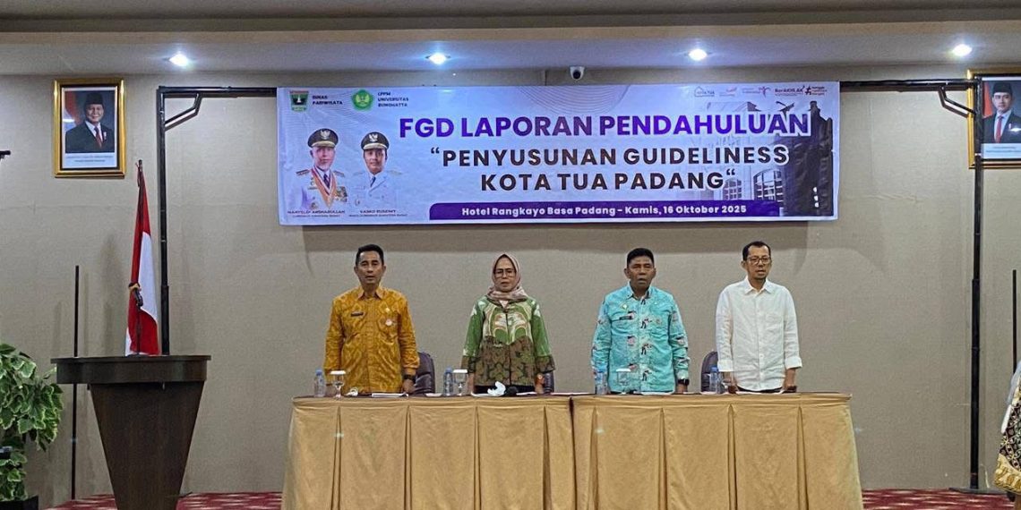Kota Tua Padang Disiapkan Jadi Destinasi Wisata Unggulan 2026