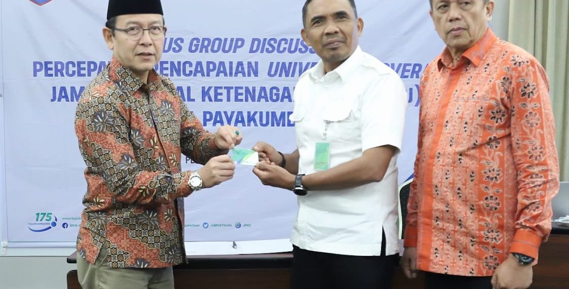 Pemko Payakumbuh dan BPJS Perkuat Jaminan Sosial bagi Pekerja Rentan