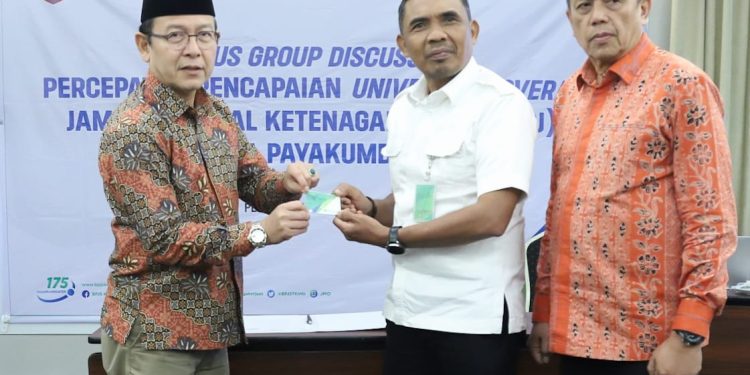 Pemko Payakumbuh dan BPJS Perkuat Jaminan Sosial bagi Pekerja Rentan