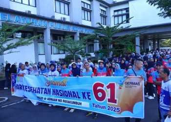 Ribuan Masyarakat Payakumbuh Ikuti Jalan Sehat Peringatan HKN