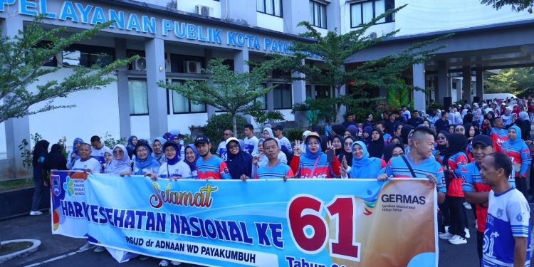 Ribuan Masyarakat Payakumbuh Ikuti Jalan Sehat Peringatan HKN