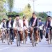 Suasana Tempo Dulu Hidup Kembali, Parade Onthel Meriahkan Jalanan Payakumbuh