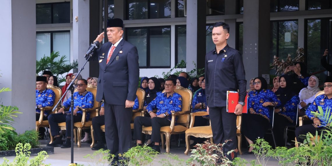 Elzadaswaran Jadi Inspektur Upacara Peringatan HKN ke-61 di Payakumbuh