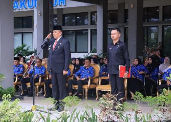 Elzadaswaran Jadi Inspektur Upacara Peringatan HKN ke-61 di Payakumbuh