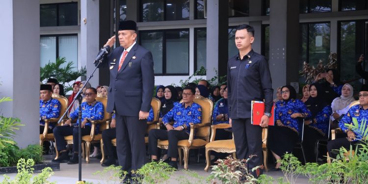 Elzadaswaran Jadi Inspektur Upacara Peringatan HKN ke-61 di Payakumbuh