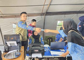 Disdukcapil Padang Berikan Pelayanan Adminduk di Huntara