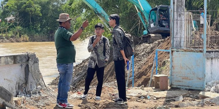 Pasca Bencana, Intake PDAM Nanggalo Kota Padang Diperbaiki dan Dibersihkan