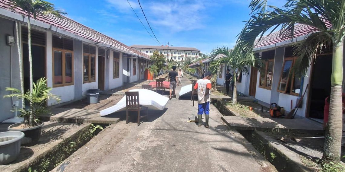 Rusunawa Lubuk Buaya Mulai Dibersihkan, Diperkirakan Bisa Menampung 480 Jiwa