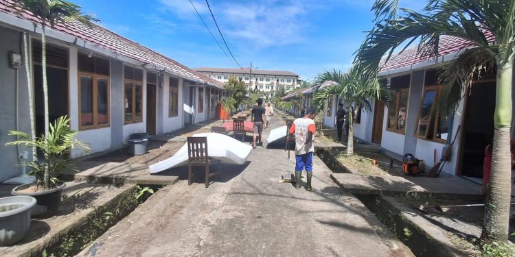 Rusunawa Lubuk Buaya Mulai Dibersihkan, Diperkirakan Bisa Menampung 480 Jiwa