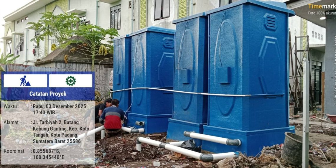 Toilet Portabel Datang, Santri Ponpes di Padang Senang