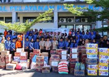 Wali Kota Payakumbuh Lepas 100 Personel dan Logistik Bantu Penanganan Bencana di Sumbar