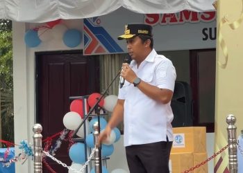 Wagub Vasko Resmikan Samsat Nagari Sungai Rumbai, Tekankan Pelayanan Harus Cepat dan Mudah