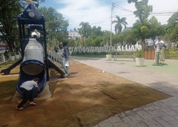 Taman Rimbo Kaluang dan Aliran Kenangan Jadi Oase Hijau Warga Padang