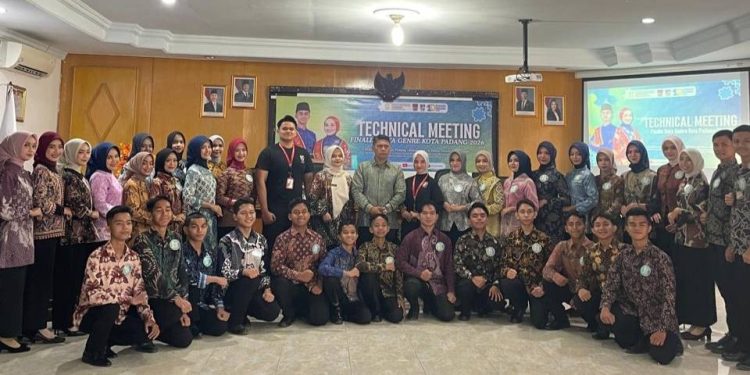 Cetak Generasi Emas: 40 Finalis Duta Genre Kota Padang 2026 Mulai Jalani Technical Meeting