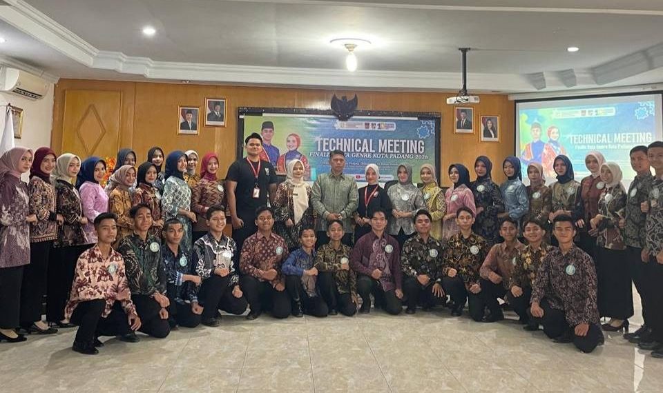 Cetak Generasi Emas: 40 Finalis Duta Genre Kota Padang 2026 Mulai Jalani Technical Meeting