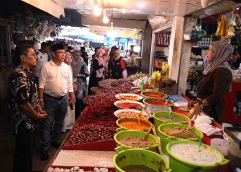 Wako Zulmaeta Sidak Pasar Ibuah, Pastikan Stok Bahan Pokok Aman Jelang Ramadhan