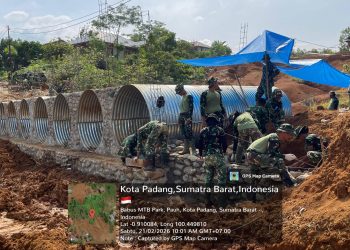 Tiga Jembatan Dibangun Pasca Bencana, Akses Warga di Padang Mulai Lancar