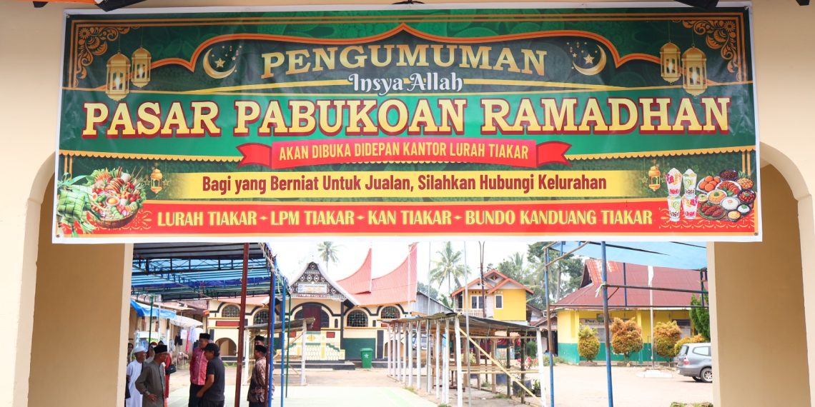 Wawako Elzadaswarman Tinjau Kesiapan Pasar Pabukoan di Kelurahan Tiakar