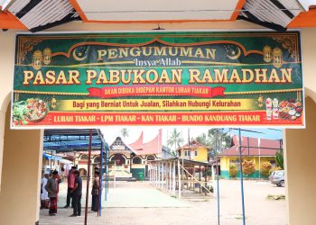 Wawako Elzadaswarman Tinjau Kesiapan Pasar Pabukoan di Kelurahan Tiakar