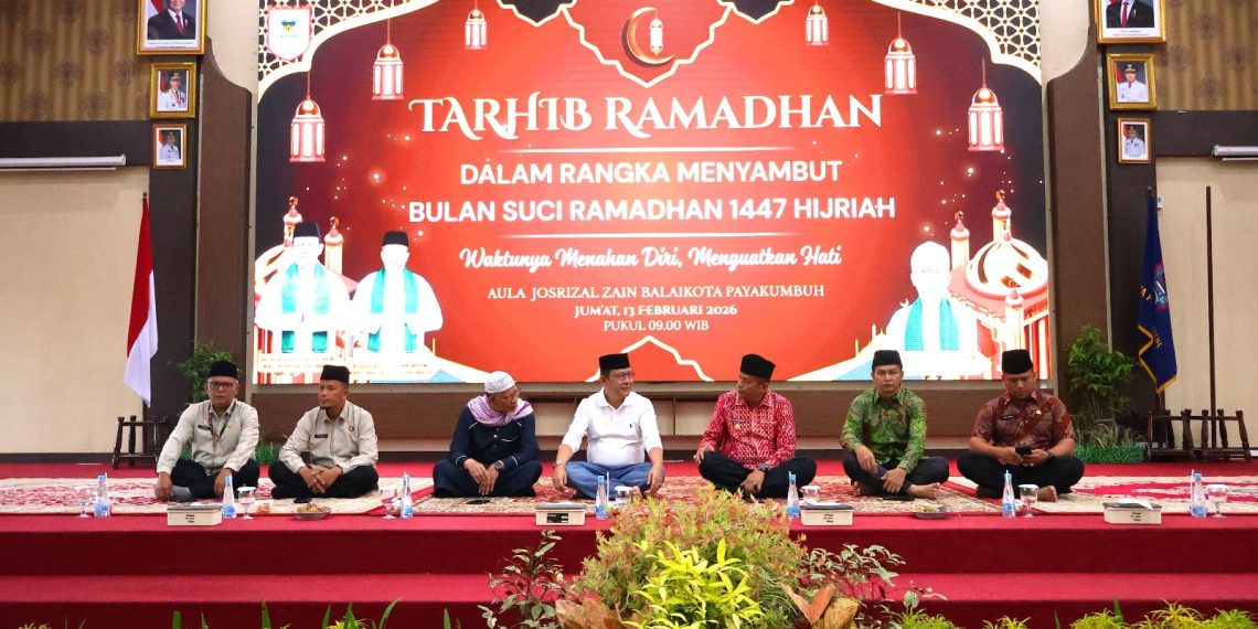 Sambut Ramadhan, Pemko Payakumbuh Gelar Tarhib di Balai Kota