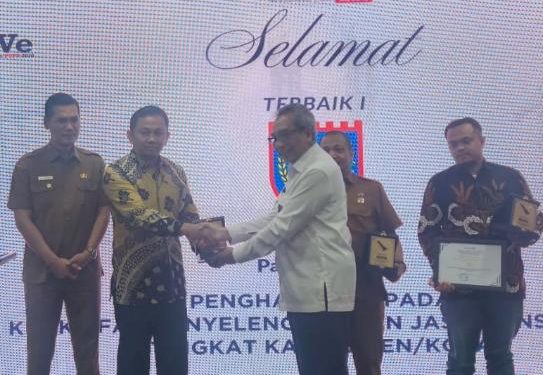Dinas PUPR Payakumbuh Raih Penghargaan Terbaik I Urusan Jasa Konstruksi