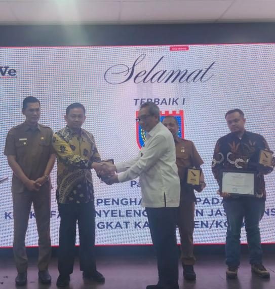 Dinas PUPR Payakumbuh Raih Penghargaan Terbaik I Urusan Jasa Konstruksi