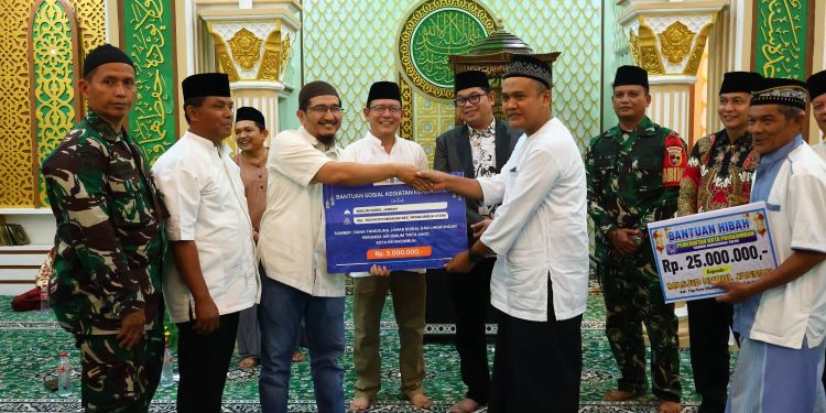 Safari Ramadan di Payakumbuh Utara, Pemko Salurkan Bantuan Rp30 Juta ke Masjid Nurul Jannah