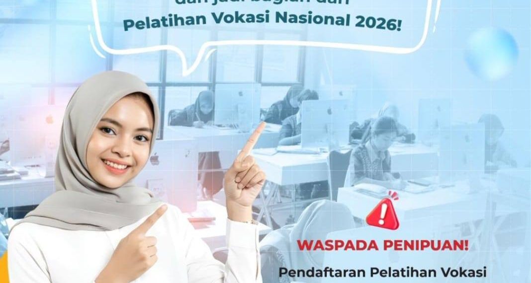 Pemko Padang Imbau Anak Muda Ikuti Pelatihan Vokasi Nasional