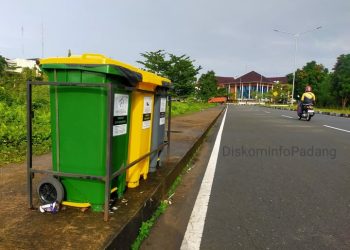 Di Padang, Tempat Sampah Terpilah Tersebar di 93 Titik