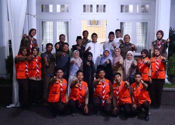Kwarcab Pramuka Payakumbuh Salurkan Paket Sembako Jelang Hari Raya Idul Fitri 1447
