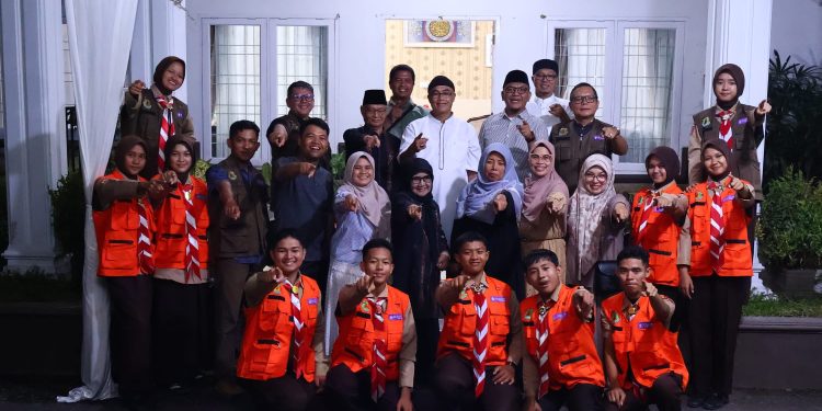 Kwarcab Pramuka Payakumbuh Salurkan Paket Sembako Jelang Hari Raya Idul Fitri 1447