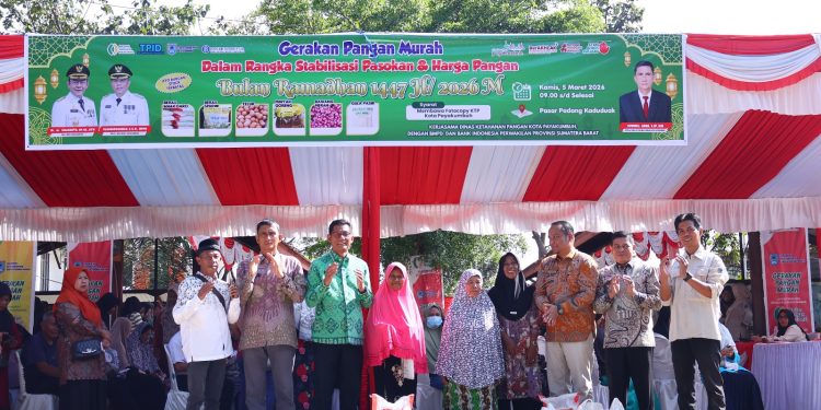 Pemko Payakumbuh Gelar Gerakan Pangan Murah Guna Jaga Stabilitas Harga Ramadan