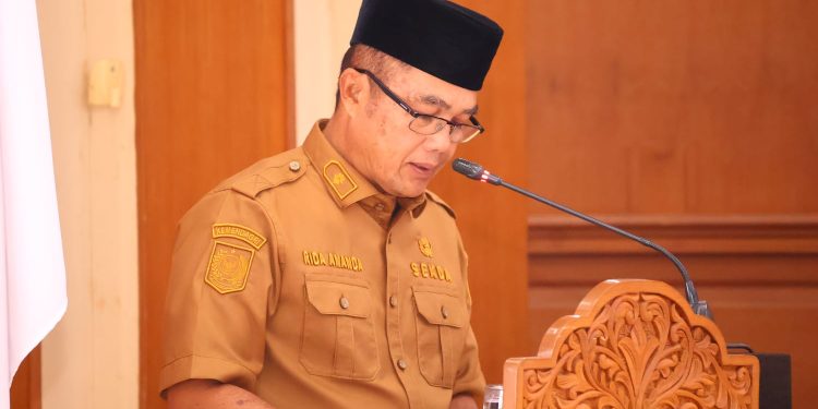 Sekda Rida Ananda Sampaikan Nota Penjelasan LKPj Wali Kota Payakumbuh Tahun 2025