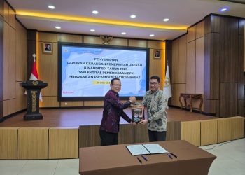 Wali Kota Zulmaeta Serahkan LKPD Unaudited Tahun 2025 Kepada BPK Sumatera Barat