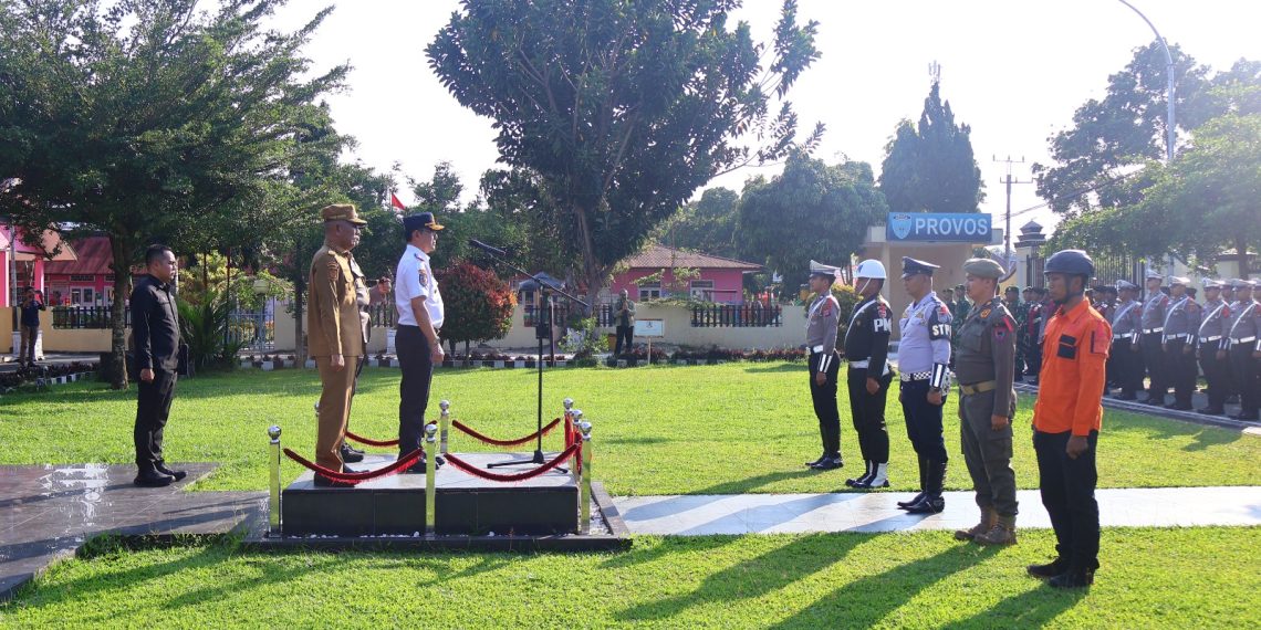 Wali Kota Payakumbuh Pimpin Apel Gelar Pasukan Operasi Ketupat Singgalang Tahun 2026