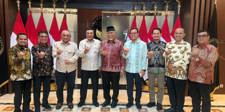 Perkuat Sinergi Pusat-Daerah, Gubernur Mahyeldi Audiensi dengan Menko Polkam