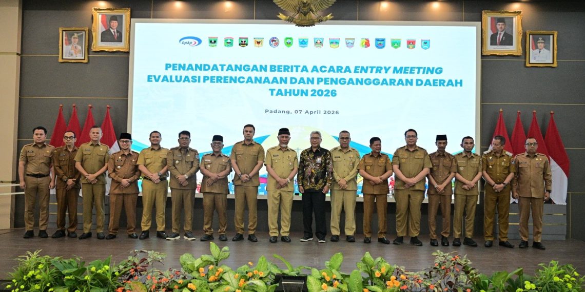 Pemprov Sumbar Gandeng BPKP Evaluasi Perencanaan 2026