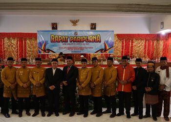 Wawako Elzadaswarman Hadiri Rapat Paripurna Hari Jadi Kabupaten Lima Puluh Kota