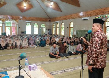 Ratusan Guru PGRI Payakumbuh Gelar Tablig Akbar Halalbihalal Bersama Wakil Wali Kota