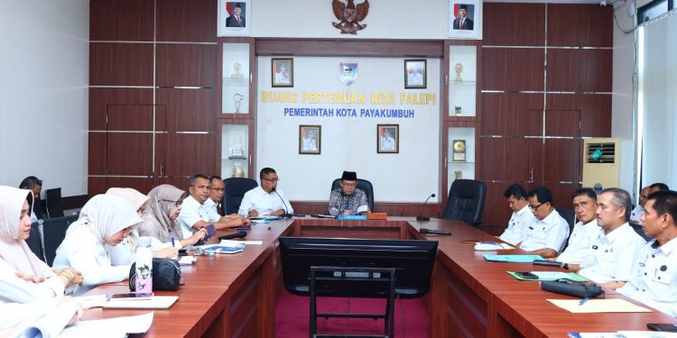 Wali Kota Zulmaeta Pimpin Rapat Pemanfaatan Dana Tambahan TKD Kota Payakumbuh 2026