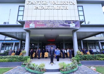 Pemko Payakumbuh Tekankan Sinergi Pemerintah Pusat Dan Daerah Pada Hari Otonomi