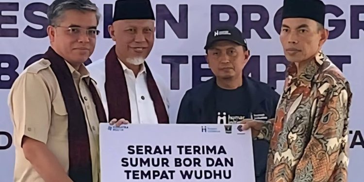 Senyum Warga Koto Tangah, Masjid Kini Punya Sumur Bor dan Tempat Wudhu Layak