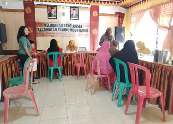 Optimalkan Posyandu, Enam SPM Kelurahan Payolansek Tekan Stunting dan Angka Kemiskinan