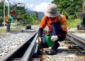 KAI Divre II Sumbar Tingkatkan Keandalan Operasional Lewat Perawatan Intensif Prasarana