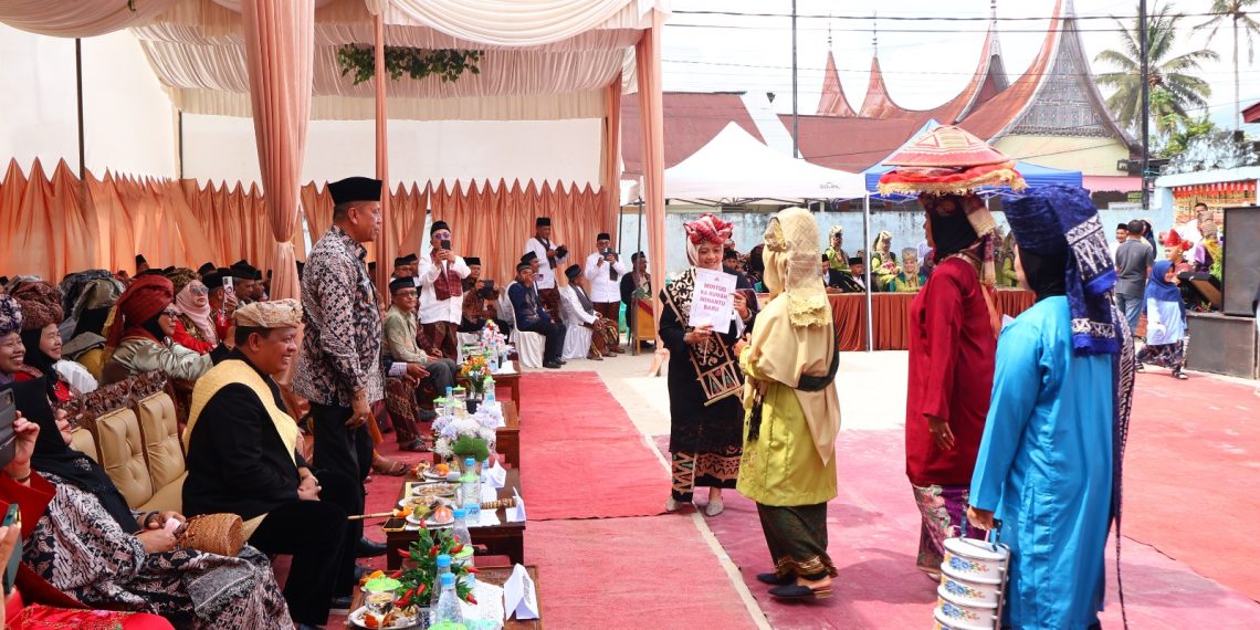 Pemko Payakumbuh Apresiasi Nagari Aie Tabik Bangkitkan Tradisi Mauluan Konji