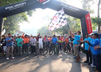 Ribuan Pesepeda Padati Kota Payakumbuh Ikuti Gowes Silaturahmi Adventure 2026