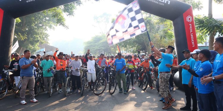Ribuan Pesepeda Padati Kota Payakumbuh Ikuti Gowes Silaturahmi Adventure 2026