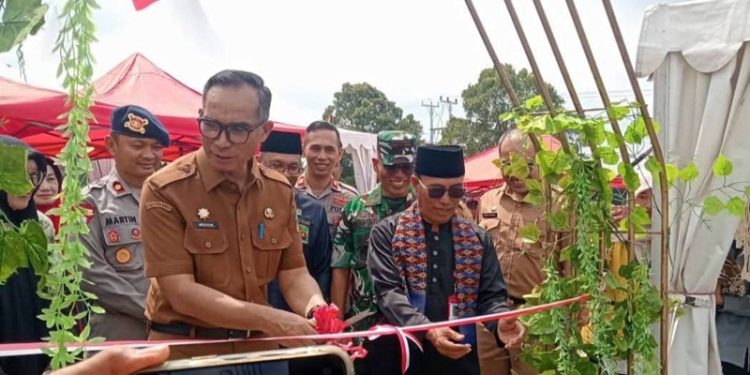 Sekda Dharmasraya Buka Festival Literasi. Mengajak Warga Budayakan Gemar Membaca