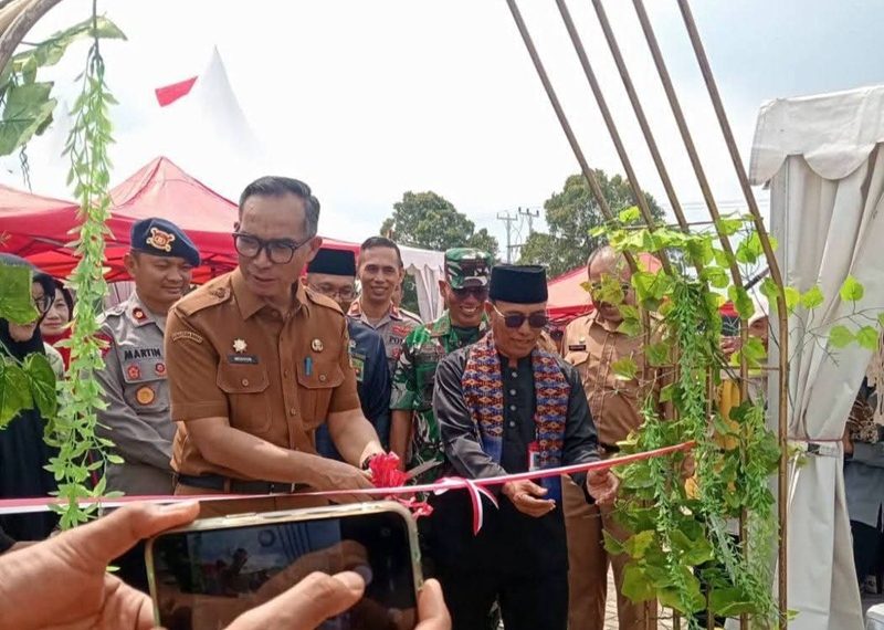 Sekda Dharmasraya Buka Festival Literasi. Mengajak Warga Budayakan Gemar Membaca