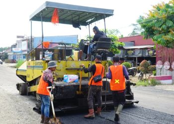 Sejak Dipimpin Bupati Annisa Jalan Simpang Koto Agung Blok C Sitiung 1 Kembali Mulus